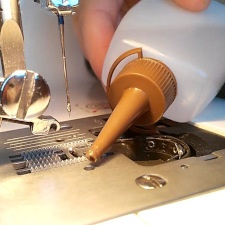 Óleo para máquina de costura