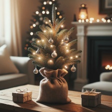 Árvores de Natal pequenas
