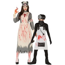 Disfarces de enfermeira zombie