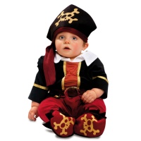 Disfarce de Pirata Bucaneiro para bebé