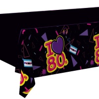 Toalha de mesa dos Anos 80