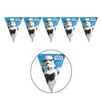 Bandeirolas de Star Wars Stormtrooper - 2,30 m