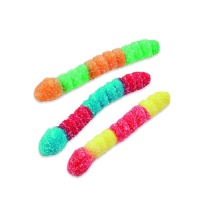 Minhocas multicoloridas com pica pica - Fini jelly worms - 90 g
