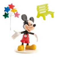 Decoração de bolo Mickey Mouse - 3 pcs.