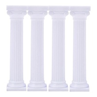 Colunas gregas para bolo 17,5 x 2 cm - Pastkolor - 4 unid.