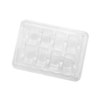 Caixa de plástico para 8 macarons - Pastkolor