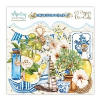 Mediterranean Heaven Paper Die Cuts - Papéis Mintay - 60 peças