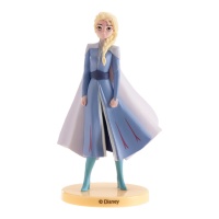Elsa de Frozen II 9,5 cm topo de bolo - 1 peça