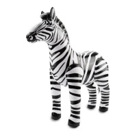 Zebra insuflável 60 x 55 cm