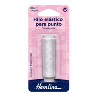 Fio elástico transparente para tricotar - Hemline - 200 m
