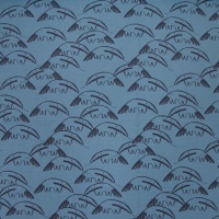 Tecido de jersey de algodão AW Texturas de tamanduá - Katia