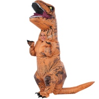 Fato de T-Rex insuflável do Jurassic World para crianças