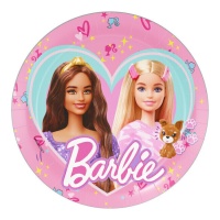 Pratos Barbie 18 cm - 8 pcs.