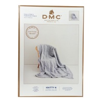 Molde para cobertor com borda - DMC