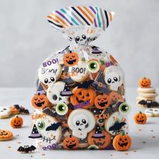 Sacos para bolachas e doces de Halloween