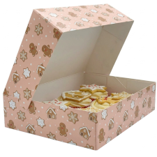 Caixas para cupcakes e bolachas de Natal