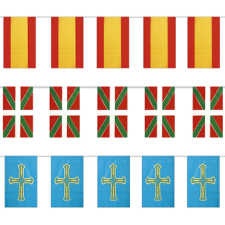 Bandeirolas de países e regiões