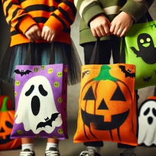 Caixas e Sacos de Halloween