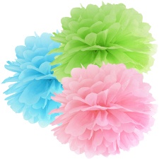 Pompons de papel