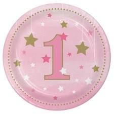 Primeiro aniversário Rosa