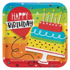 Bolo de aniversário arcoíris
