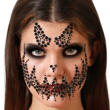 Joias e tatuagens adesivos de Halloween