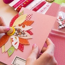 Cartões para Scrapbooking