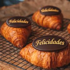 Decorações de açúcar e chocolate