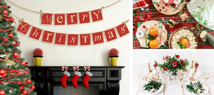  Decoração natalícia Homely Christmas - Básicos para a mesa 1