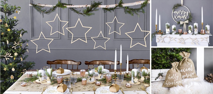  Decorações de Natal Natural Christmas - Básicos para a mesa 1