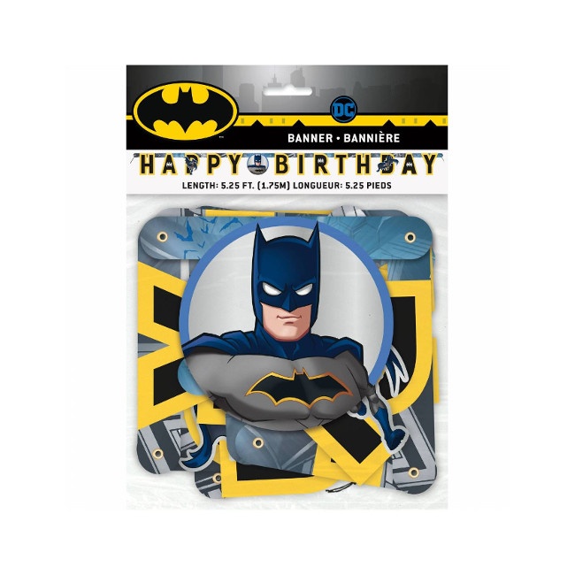 Grinalda de Aniversário de Batman - 1,75 m por 3,75 €