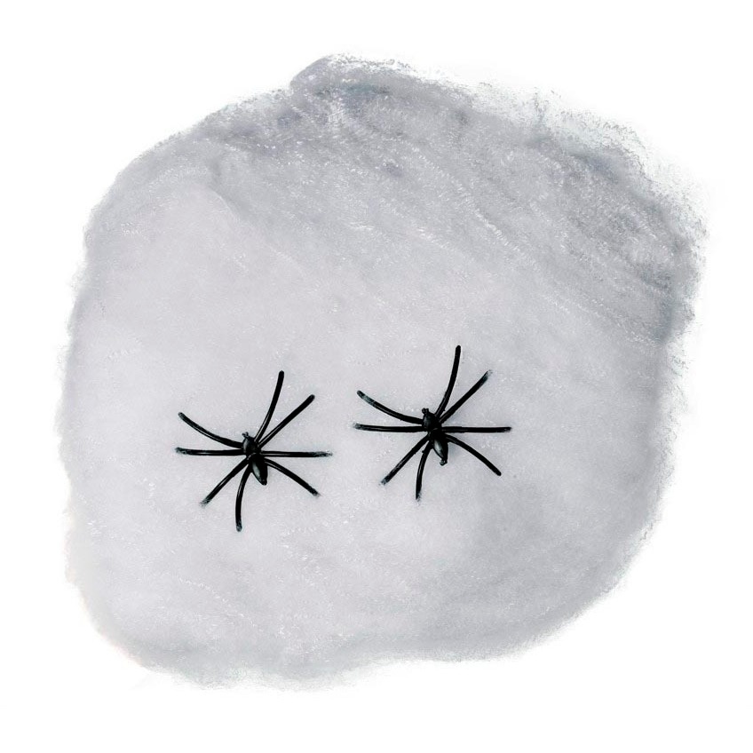 Teia de Aranha de 550 gr branca