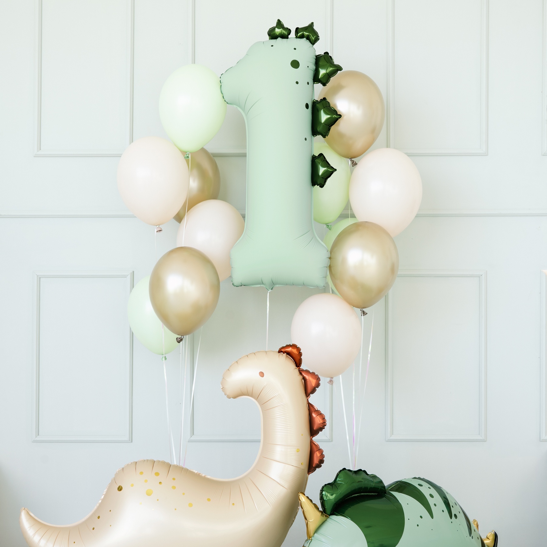Balão de Número Dinossauro de 92 cm - PartyDeco - 1 unidade - 2