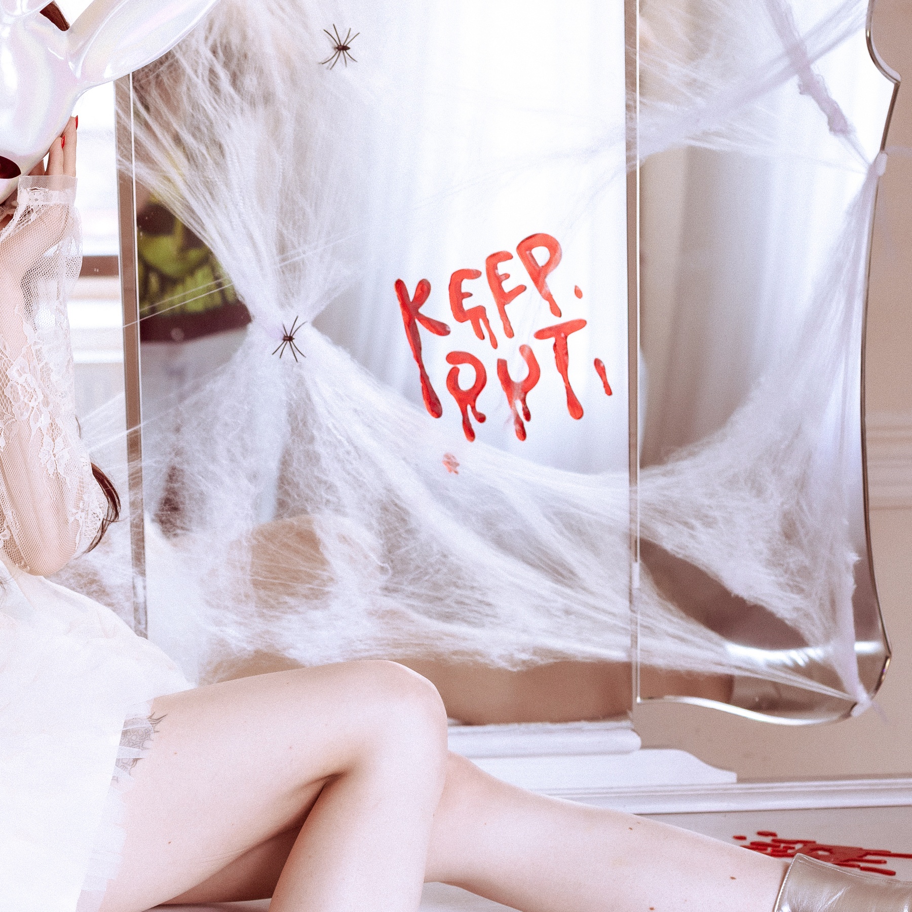 Decoração adesiva para janelas Keep Out em forma de gel - 4