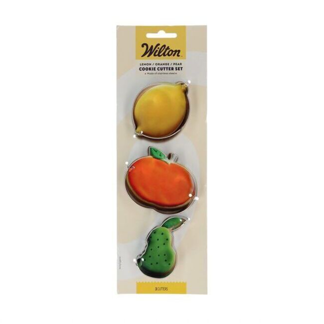Cortadores de limão, laranja e pera - Wilton - 3 unidades