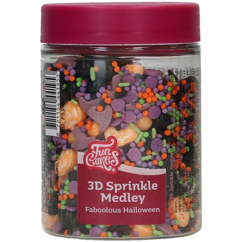 Confeitos de Noite de Halloween de 70 gr - Funcakes - 2