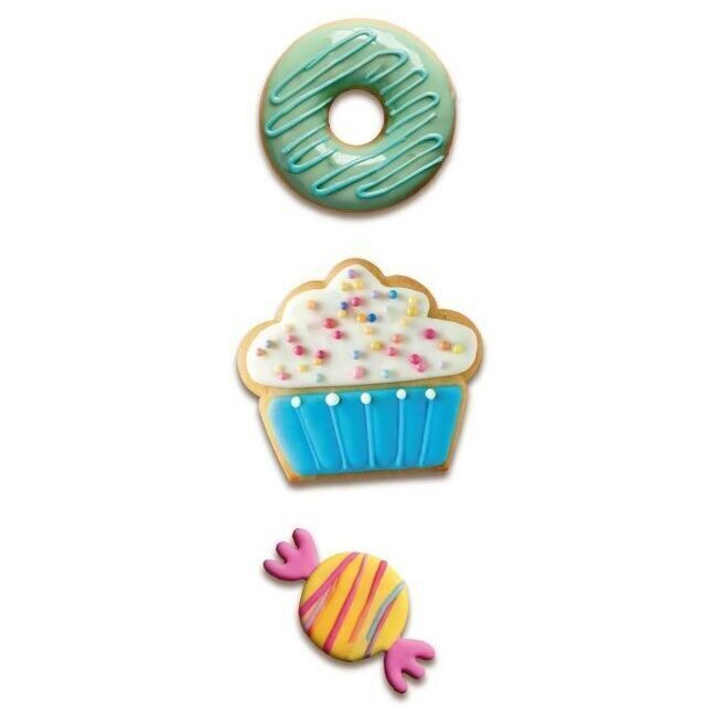 Cortadores de donut, cupcake e doce - Wilton - 3 unidades - 2