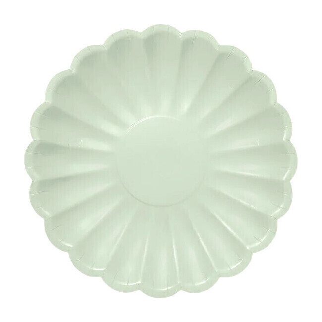 Pratos redondos compostáveis Meri 23 cm - 8 unidades