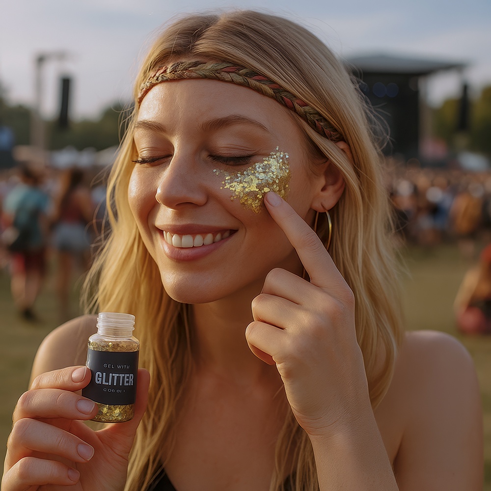 Gel com purpurinas 20 gr - 8