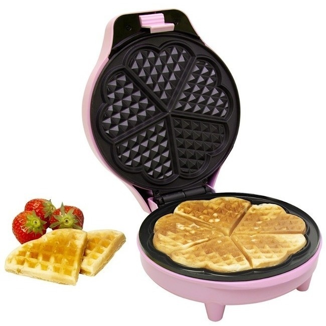 Foto detallada de máquina de Waffles de corações - Bestron