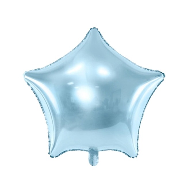 Balão estrela liso de 48 cm - PartyDeco - 1 unidade