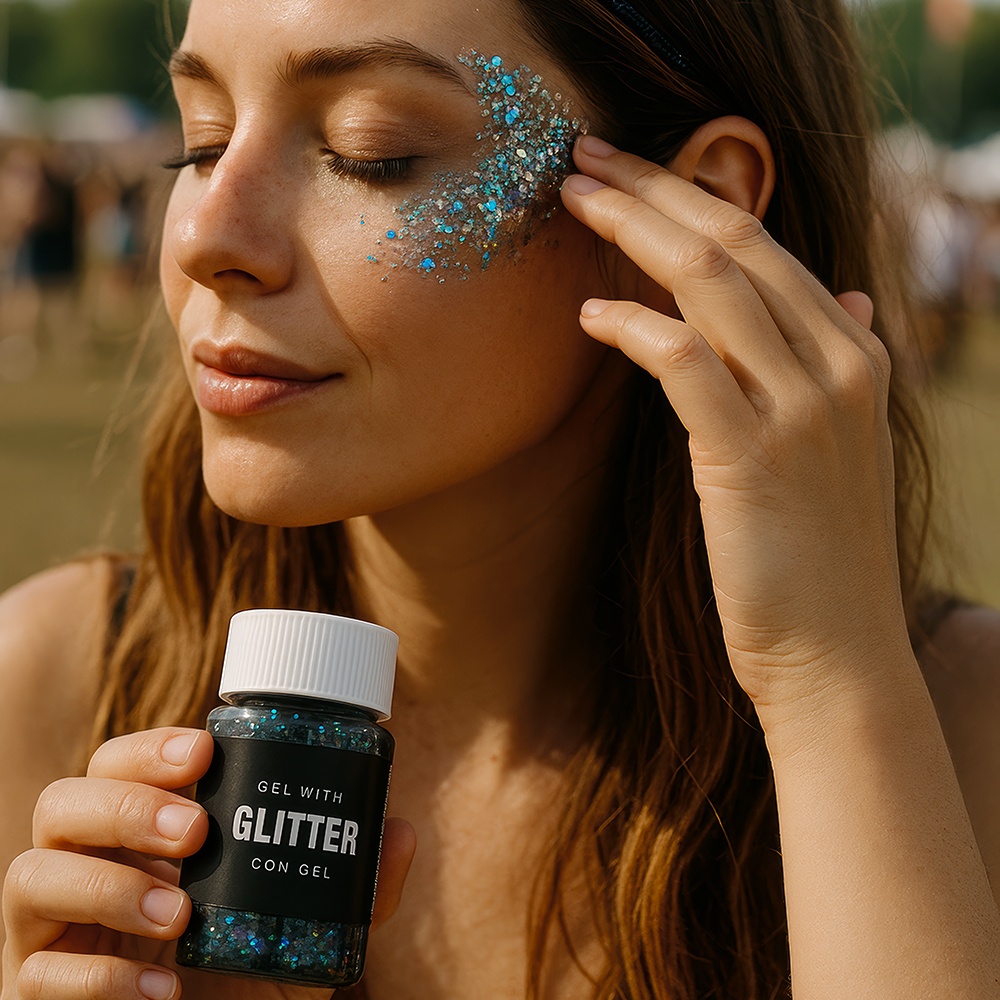 Gel com purpurinas 20 gr - 2