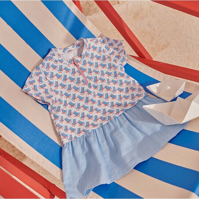 Foto detallada de tecido de algodão jersey Cadeiras de convés - Katia