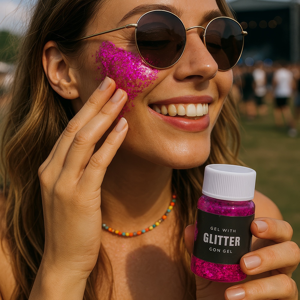 Gel com purpurinas 20 gr - 6