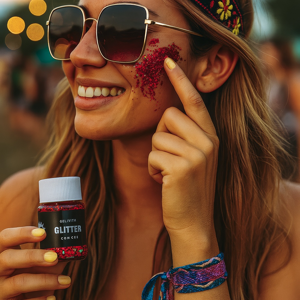 Gel com purpurinas 20 gr - 3