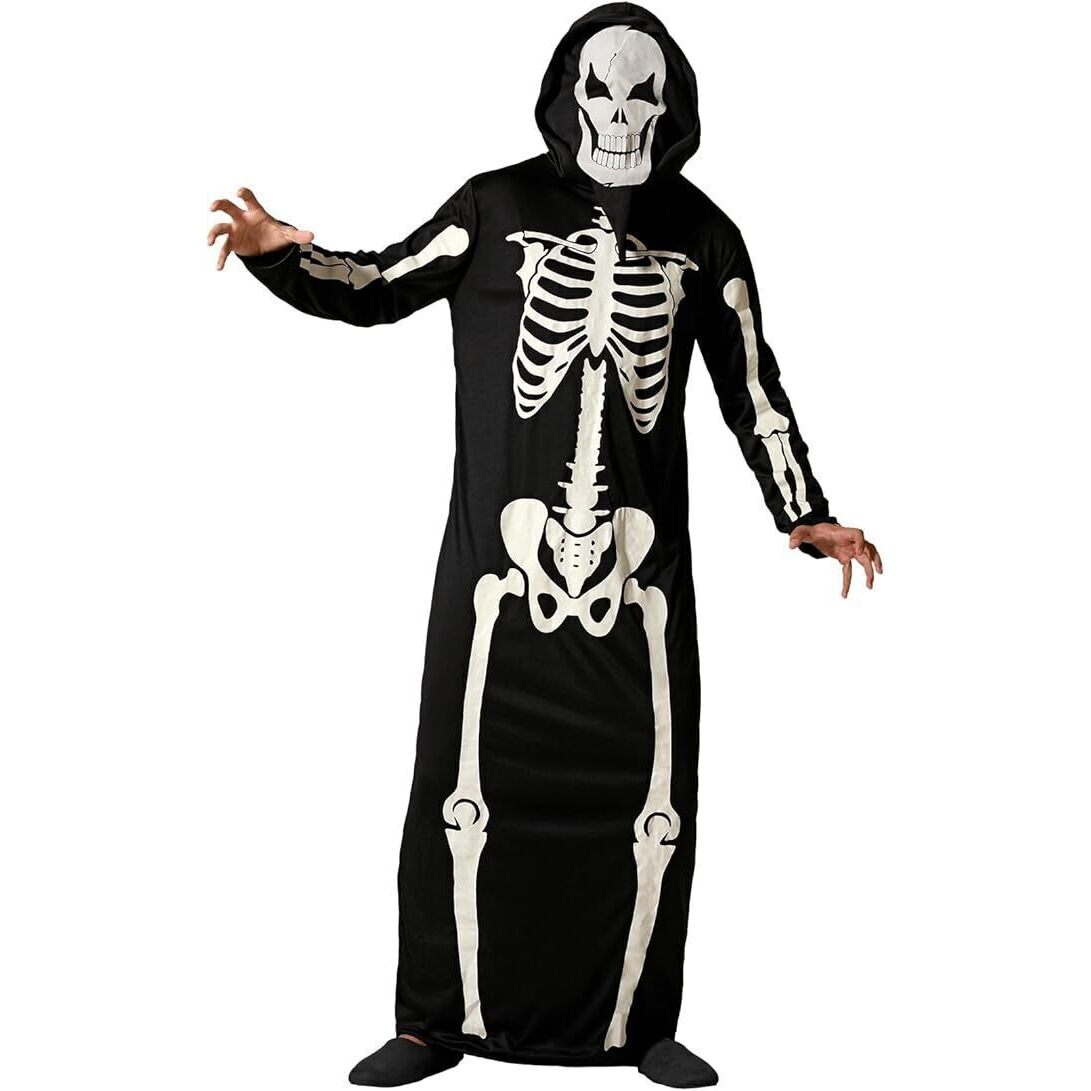 Traje de Esqueleto Fosforescente para Adultos