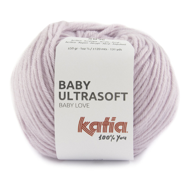 Vista frontal del bebé Ultrasoft 50 gr - Katia en stock