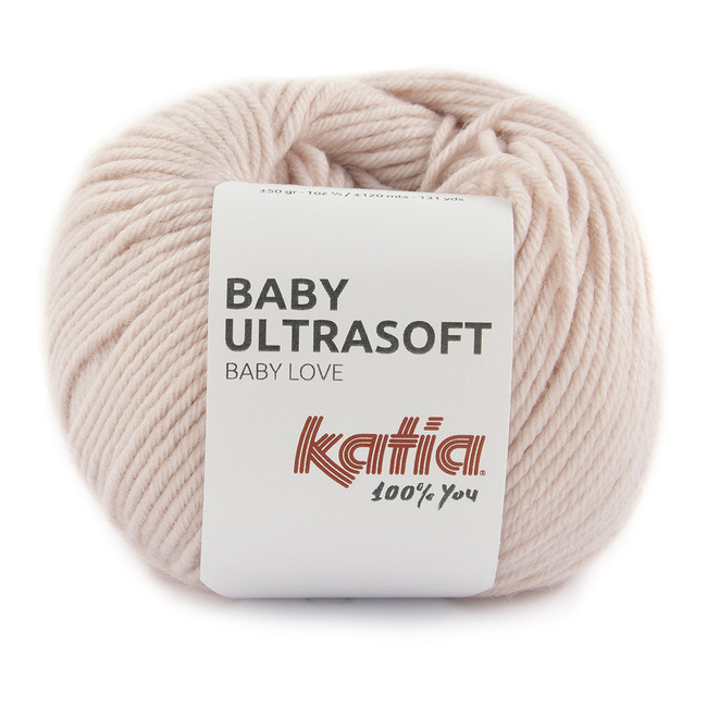 Vista frontal del bebé Ultrasoft 50 gr - Katia en stock