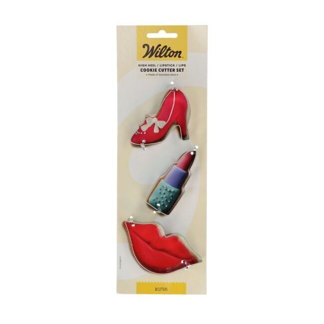 Cortadores de sapato, batom e lábios - Wilton - 3 unidades