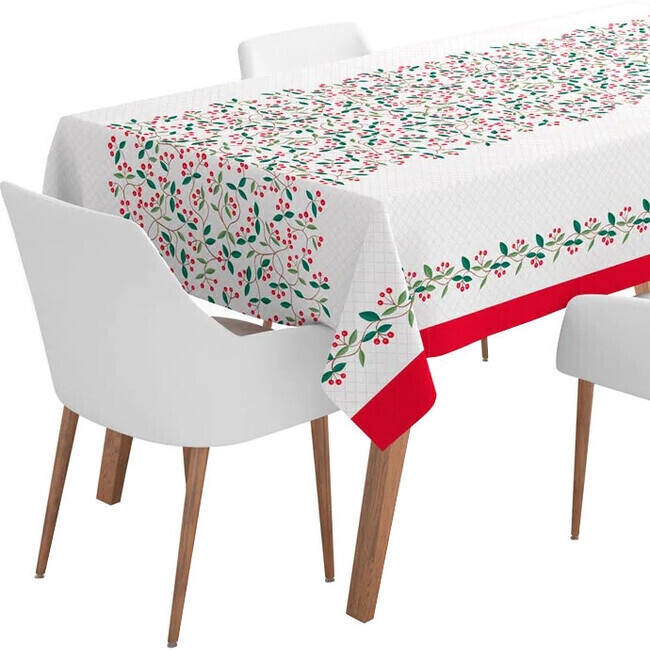 Toalha de mesa de Natal com visco 2,20 x 1,40 m - 1 pc. por 2,50 € Toalha de mesa de Natal com visco 2,20 x 1,40 m - 1 pc. por 2,50 €